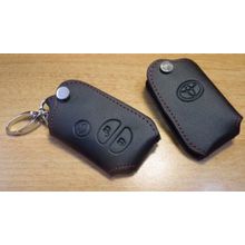 Кожаный чехольчик для Смарт-ключа TOYOTA CAMRY (lb-021)