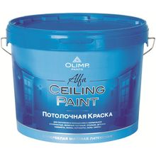 Олимп Alfa Ceiling Paint 20 л супербелая до 30°С