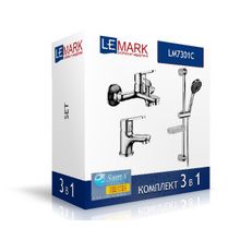 Комплект Смесителей 3 В 1 Lemark Set Lm7301C