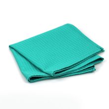 Полотенца: Полотенце банное Daribo SuperWaffle Emerald, 50x100 см