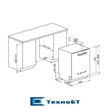 Встраиваемая посудомоечная машина Smeg ST2FABPK2