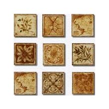 Керамогранит Azulejos Borja Rusticos Taco 200 Beige вставка 8х8