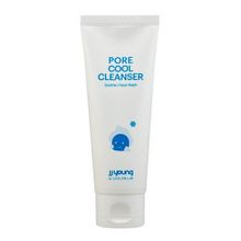 Пенка для умывания поросуживающая охлаждающая JJ Young Pore Cool Cleanser 100мл