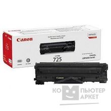 Canon Cartridge 725 3484B005 3484B002 Картридж для LBP 6000 6000B, Черный, 1600 стр. русифицированная упаковка