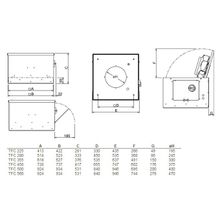 Systemair TFC 500 S Sileo Red