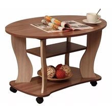 Олмеко Стол журнальный Сатурн - М05 ясень темный светлый ID - 311571