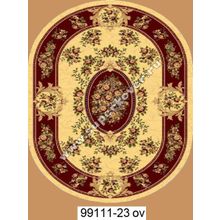 Люберецкий ковер Супер акварель  99111-23-oval, 2.5 x 4.5