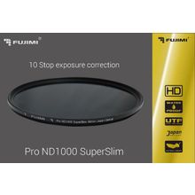 Фильтр нейтрально-серый Fujimi ND1000 52mm Pro SuperSlim водозащитный