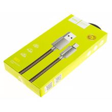 USB-кабель HOCO U61, 1.2 метр для iPhone 5 6, LV коричневый
