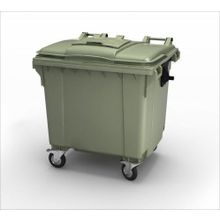 Бак для мусора (ТБО) пластиковый 1100 литров
