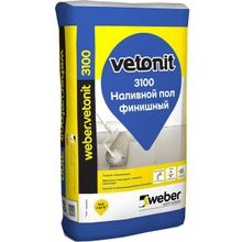 ВЕБЕР.ВЕТОНИТ 3100 финишный наливной пол (20кг)   WEBER.VETONIT 3100 финишный наливной пол (20кг)