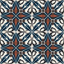 Bestile Art Deco Rojo 02 22.5x22.5 см