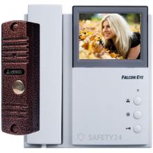 Falcon Eye Комплект видеодомофона для дома CVBS Falcon FE-4CHP2 + AVC-305 (аналог Commax DPV-4HP2)