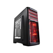 Корпус   Miditower Deepcool KENDOMEN RD   DP-CCATX-KDM5FBKRD   Black ATX без  БП,  с  окном