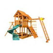 Playgarden SkyFort со спиральной горкой и рукоходом