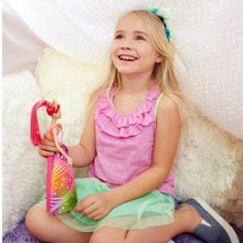 Barbie Радужная принцесса с волшебными волосами