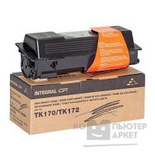 INTEGRAL TK-170 TK-172 Тонер-картридж для принтера Kyocera Mita FS 1320 1320d 1320dn 1370 1370dn, черный, с чипом, 7200 стр. туба, 260 г.