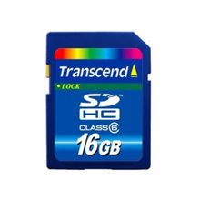 Transcend Карта памяти Transcend SDHC 16ГБ