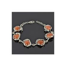 Бусики-Колечки Браслет Авантюрин "Вензель" арт. бп3230