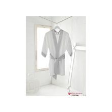 Issimo Халат Naomi Kimono-White-Grey (S)