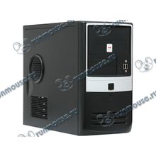 Корпус Minitower IN-WIN "EMR-003", mATX, черно-серебр. (450Вт) [85119]