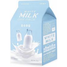 Apieu White Milk One Pack 1 тканевая маска