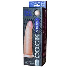 Фаллоимитатор COCK NEXT 6  с присоской - 17,5 см. телесный