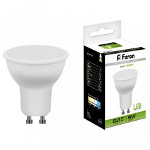 Feron Лампа светодиодная Feron LB-560 GU10 9Вт 4000K 25843 ID - 395505