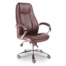 Everprof Кресло для руководителя Long TM EC-369 PU Brown ID - 365856