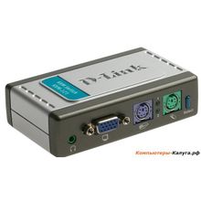 KVM-переключатель D-Link KVM-121 2-портовый KVM-переключатель