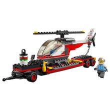 Конструктор LEGO 60183 City Great Vehicles Перевозчик вертолета