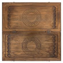 Нарды резные "Зодиак Телец"