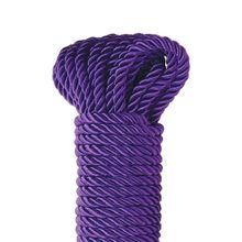 Pipedream Фиолетовая веревка для фиксации Deluxe Silky Rope - 9,75 м. (фиолетовый)