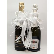 Украшение на бутылки шампанского Gilliann White Dream GLS151