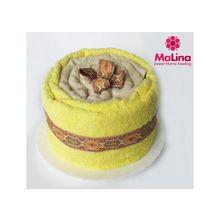 Махровые сладости - Торт из полотенец Лимонный