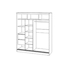 Миф Шкаф-купе Элегант 2 2000