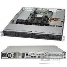 Supermicro Сервер.платформа  SYS-5019P-WT 1U 1xS3647 TDP205W 4LFF 2x10GbE 2xFH 1xLP 1x600W