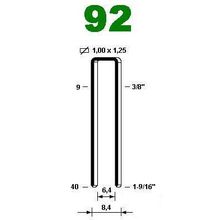 Скоба 92 20, Omer (10   60 тыс.шт.)