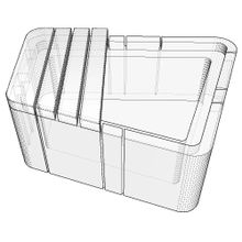 Скамейка бетонная UNI SST