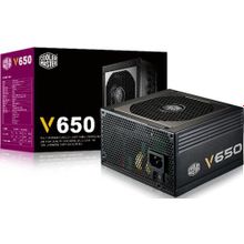 cooler master (cooler master power supply v650, 650w, atx, 135mm, 8xsata, 2xpci-e(6+2), apfc, 80+ gold) rs650-afbag1-eu