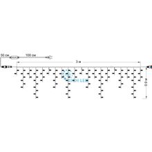 Rich LED 3*0.9 м, цвет: мульти. Черный провод.