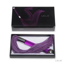 Lelo Фиолетовая замшевая плеть Sensua (фиолетовый)