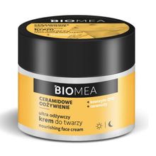 Питательный крем для лица день-ночь коэнзим Q10+керамиды Farmona Biomea Face care 50мл
