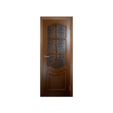 Полотно дверное Классика 2ДР3 (Владимирская фабрика) шпон, цвет-орех