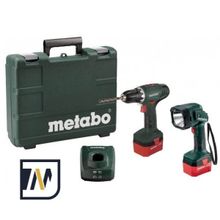 Шуруповерт Metabo BS 12 NiCd + фонарик ULA12