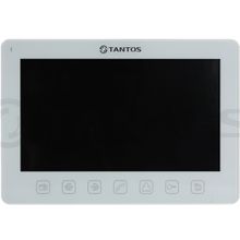 Tantos ✔ Видеодомофон Tantos Prime Slim, Белый, Черный, внешний бп