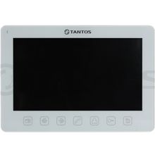 Tantos ✔ Видеодомофон Tantos Prime Slim, Белый, Черный, внешний бп