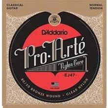 EJ47 PRO ARTE Струны для классической гитары нейлоновые Normal D`Addario