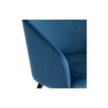 Tetchair Кресло LA FONTAIN (mod. 004), синий (HLR 63) черный