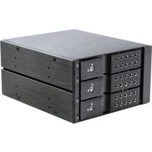 Procase   T3-203-SATA3-BK    HotSwap корзина 3xSATA SAS